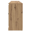 Sideboards med skuffe 3 pcs Artisan-eg 210 x 35,5 x 67,5 cm