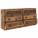 Sideboards med skuffe 2 pcs Gammelt træ 70 x 35,5 x 67,5 cm