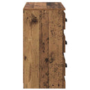 Sideboards med skuffe 2 pcs Gammelt træ 70 x 35,5 x 67,5 cm
