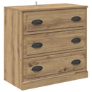 Sideboards med skuffe 2 pcs Artisan Egetræ 70 x 35,5 x 67,5 cm