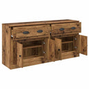 Sideboards med skuffe 2 pcs Gammelt træ 70 x 35,5 x 67,5 cm