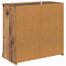 Sideboards med skuffe 2 pcs Gammelt træ 70 x 35,5 x 67,5 cm