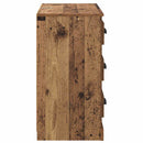 Sideboards med skuffe 2 pcs Gammelt træ 70 x 35,5 x 67,5 cm