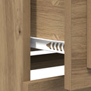 Sideboards med skuffe 2 pcs Artisan Egetræ 70 x 35,5 x 67,5 cm