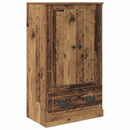 Highboard med skuffe 3 pcs Gammelt træ Konstrueret træ