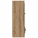 Highboard med skuffe 3 pcs Artisan Egetræ Konstrueret træ