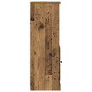Highboard med skuffe 3 pcs Gammelt træ Konstrueret træ