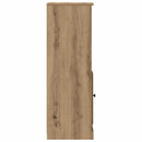 Highboard med skuffe 3 pcs Artisan Egetræ Konstrueret træ