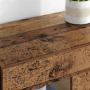 Væggeskabe 2 pcs Gammelt træ 69,5 x 34 x 90 cm Konstrueret træ