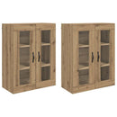 Væggeskabe 2 pcs Artisan Egetræ 69,5 x 34 x 90 cm