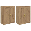 Væghængt skab 2 pcs Artisan Egetræ 69,5 x 34 x 90 cm