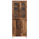 Highboard Gammelt træ 69,5 x 34 x 180 cm Konstrueret træ