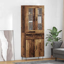 Highboard Gammelt træ 69,5 x 34 x 90 cm Konstrueret træ