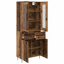 Highboard Gammelt træ 69,5 x 34 x 90 cm Konstrueret træ