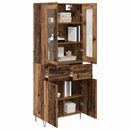 Highboard Gammelt træ 69,5 x 34 x 90 cm Konstrueret træ