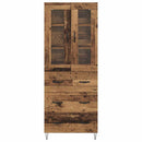 Highboard Gammelt træ 69,5 x 34 x 90 cm Konstrueret træ