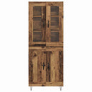 Highboard Gammelt træ 69,5 x 34 x 90 cm Konstrueret træ