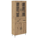 Highboard Artisan Egetræ 69,5 x 34 x 90 cm Konstrueret træ
