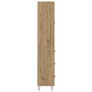 Highboard Artisan Egetræ 69,5 x 34 x 90 cm Konstrueret træ