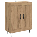 Highboard Artisan Egetræ 69,5 x 34 x 90 cm Konstrueret træ