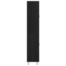 Highboard Sort eg 69,5 x 34 x 90 cm Konstrueret træ