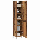 Highboard Gammelt træ 34,5 x 34 x 90 cm Konstrueret træ