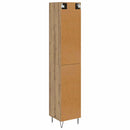 Highboard Artisan Egetræ 34,5 x 34 x 90 cm Konstrueret træ