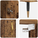 Highboard Gammelt træ 69,5 x 34 x 90 cm Konstrueret træ