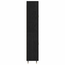 Highboard Sort eg 69,5 x 34 x 90 cm Konstrueret træ
