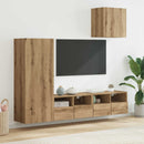 TV Vægmonteringer 4 stk. Artisan Egetræ Konstrueret træ