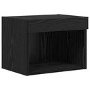 TV Vægmonteringer 6 pcs 100 x 30 x 40 cm Artisan Egetræ