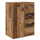 Sideboards med skuffe Corona 2 pcs Gammelt træ 59 x 39 x 80 cm