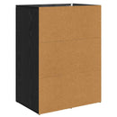 Sideboards Corona 2 pcs Sort eg 59 x 39 x 80 cm Konstrueret træ