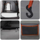 Tunneltelt Grå og orange 520 x 260 x 175 cm