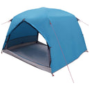 Backpacking Telt Blå 2-personers 185T Polyester med PU Coating