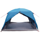 Backpacking Telt Blå 2-personers 185T Polyester med PU Coating