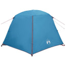 Backpacking Telt Blå 2-personers 185T Polyester med PU Coating