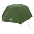 Backpacking Telt Grøn 4-personers 185T Polyester med PU Coating