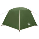 Backpacking Telt Grøn 4-personers 185T Polyester med PU Coating