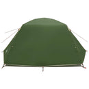 Backpacking Telt Grøn 4-personers 185T Polyester med PU Coating