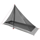 Backpacking Telt Grå og orange 222 x 85 x 125 cm