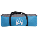 Tunneltelt Blå 400 x 278 x 182 cm 185T Polyester med PU Coating