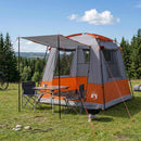 Party Tent Grå og orange 4-personers