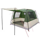 Party Tent Grøn 10-personers 185T Polyester med PU Coating