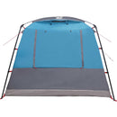 Party Tent Blå 10-personers 185T Polyester med PU Coating