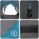 Tunneltelt Blå 562 x 265 x 216 cm 185T Polyester med PU Coating