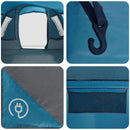 Tunneltelt Blå 675 x 392 x 210 cm 185T Polyester med PU Coating