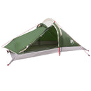 Backpacking Telt Grøn 4-personers 185T Polyester med PU Coating