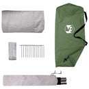 Backpacking Telt Grøn 2-personers 185T Polyester med PU Coating