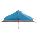 Backpacking Telt Blå 2-personers 185T Polyester med PU Coating